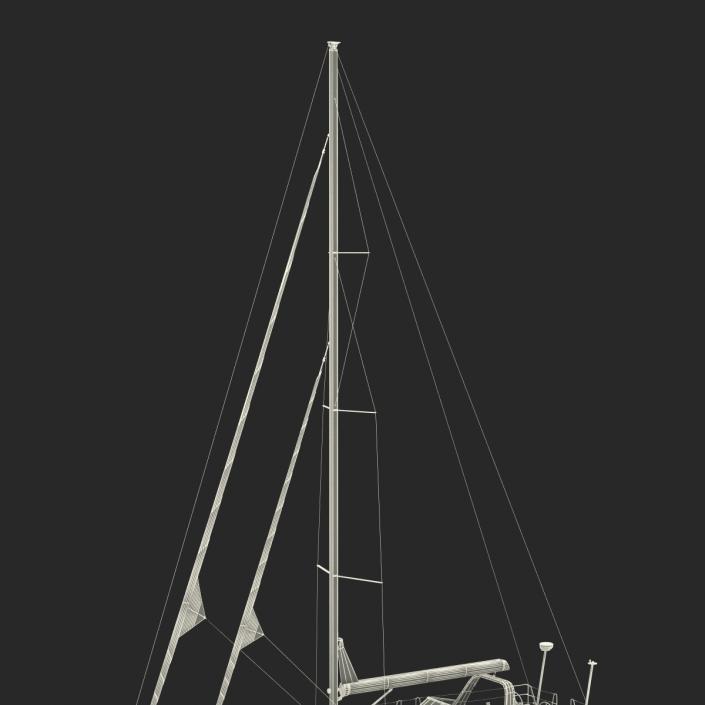 Offshore Sailing Yacht 3D