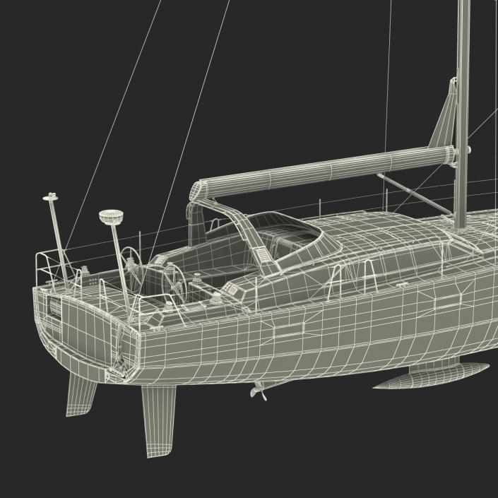 Offshore Sailing Yacht 3D