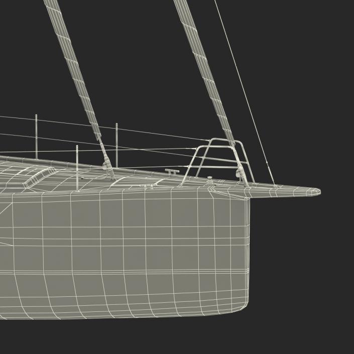 Offshore Sailing Yacht 3D