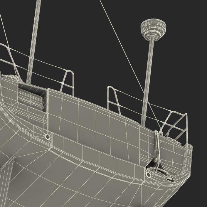 Offshore Sailing Yacht 3D