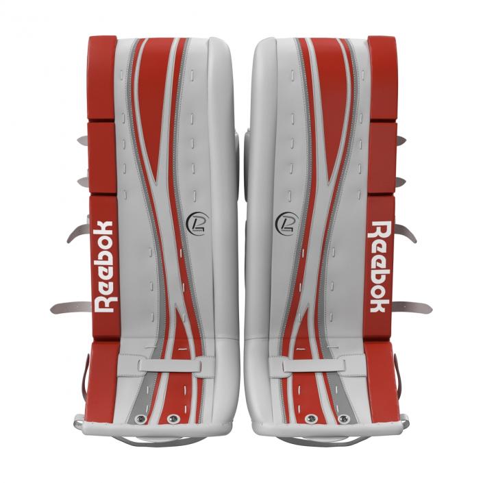 Hockey Goalie Leg Pads Reebok 3D model