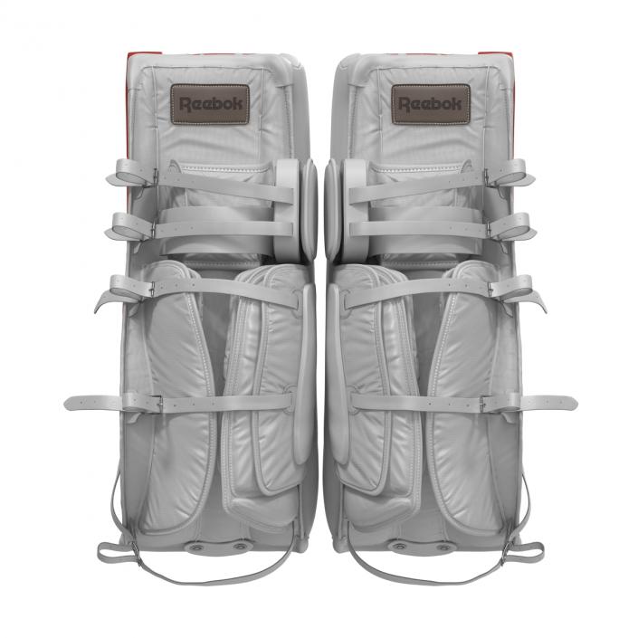 Hockey Goalie Leg Pads Reebok 3D model