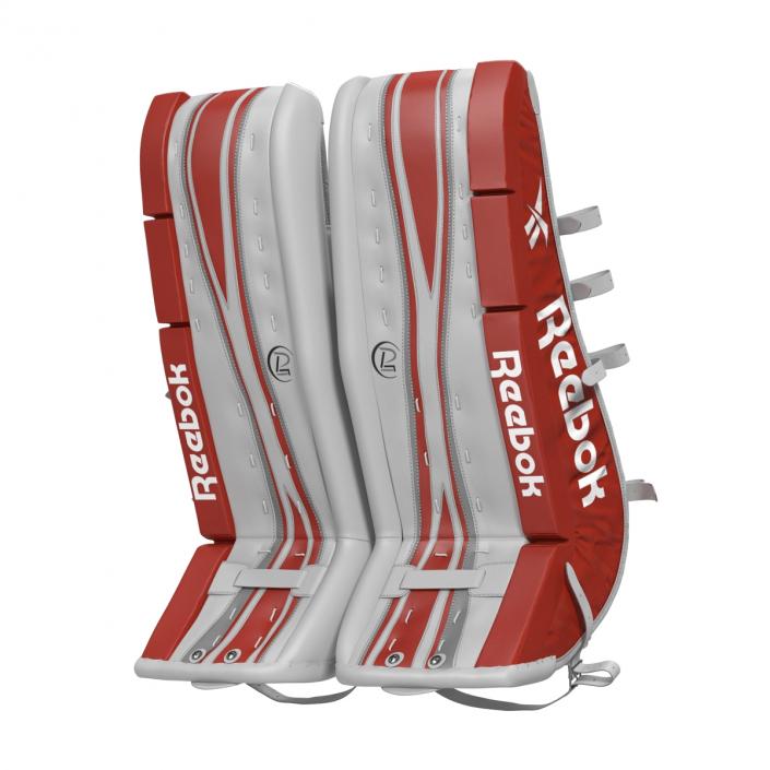 Hockey Goalie Leg Pads Reebok 3D model