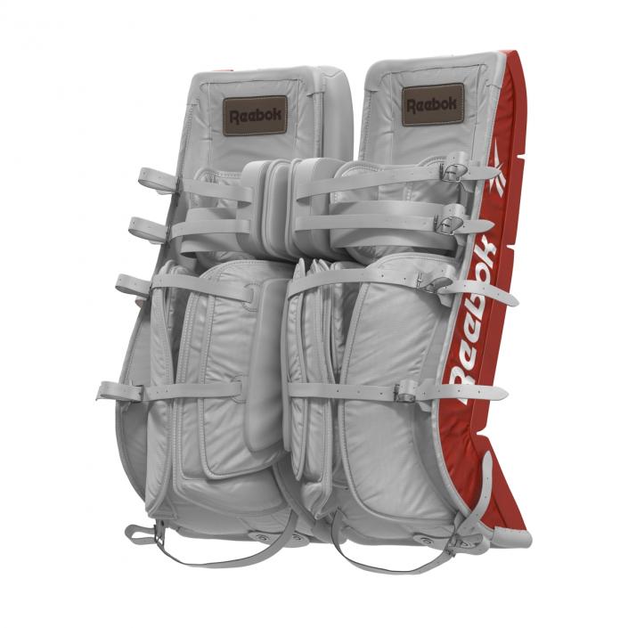 Hockey Goalie Leg Pads Reebok 3D model