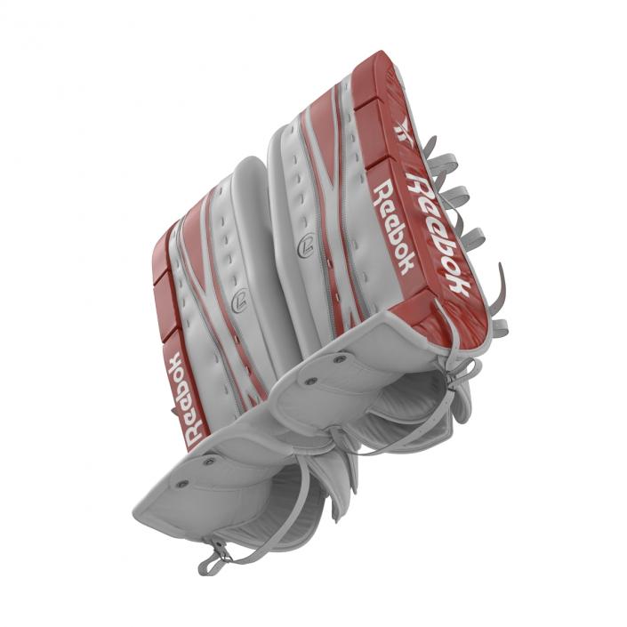 Hockey Goalie Leg Pads Reebok 3D model