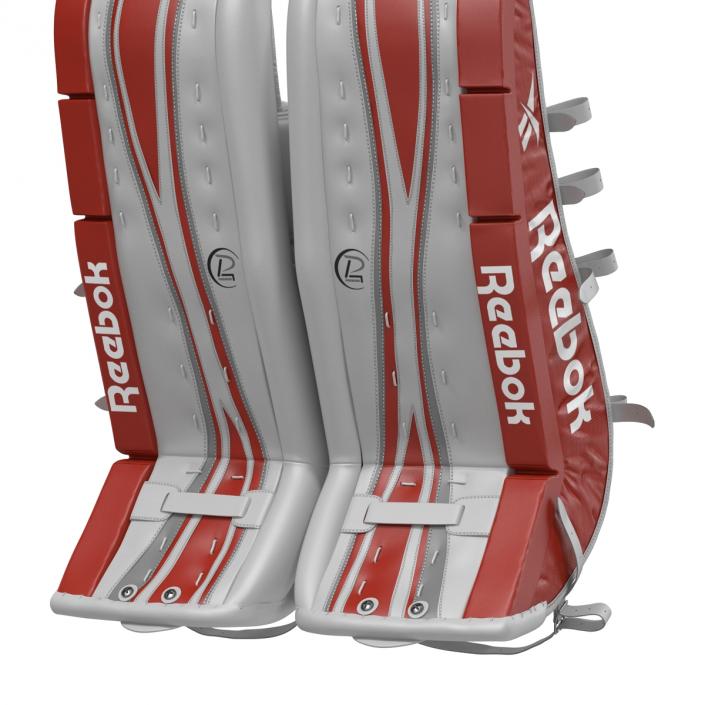 Hockey Goalie Leg Pads Reebok 3D model