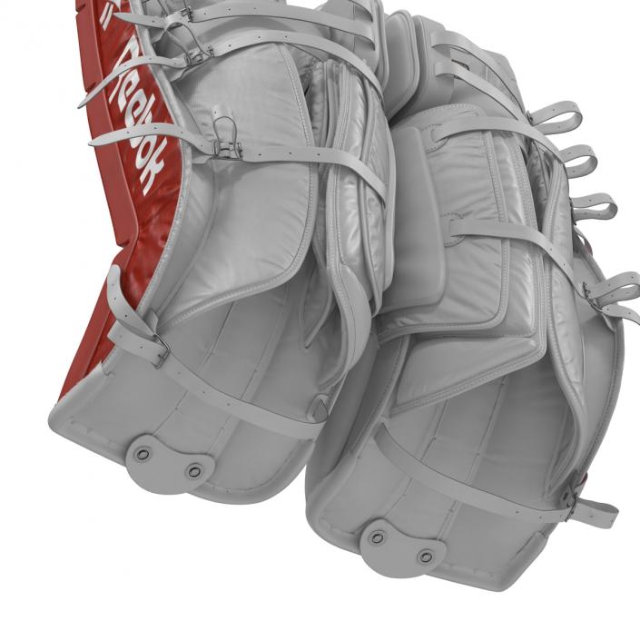 Hockey Goalie Leg Pads Reebok 3D model