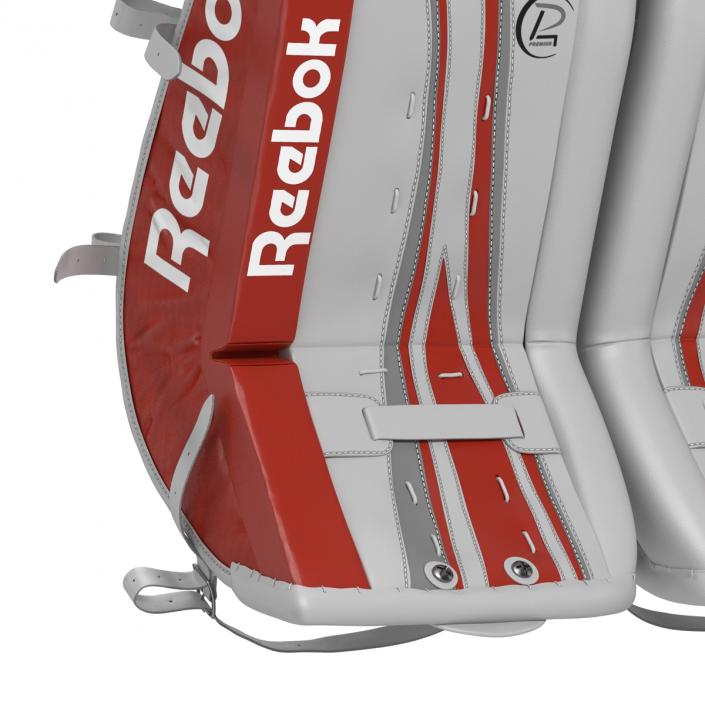 Hockey Goalie Leg Pads Reebok 3D model