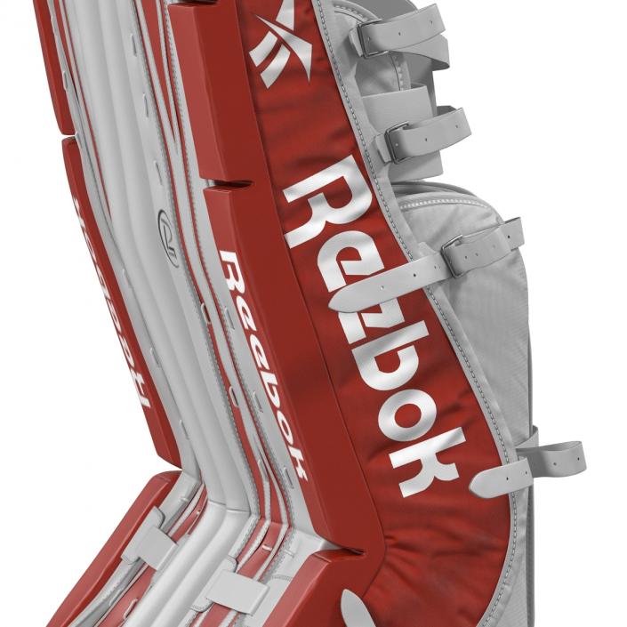 Hockey Goalie Leg Pads Reebok 3D model