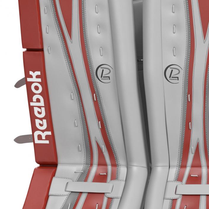 Hockey Goalie Leg Pads Reebok 3D model