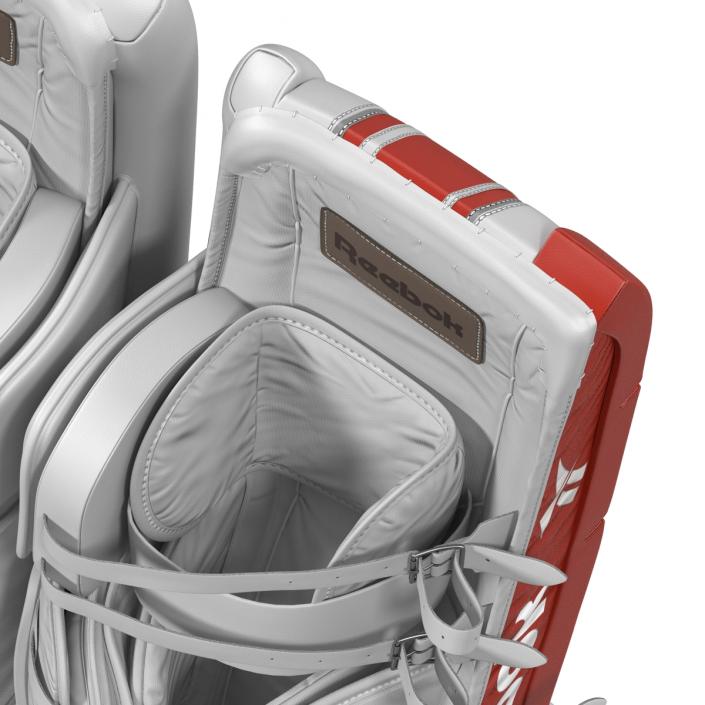 Hockey Goalie Leg Pads Reebok 3D model