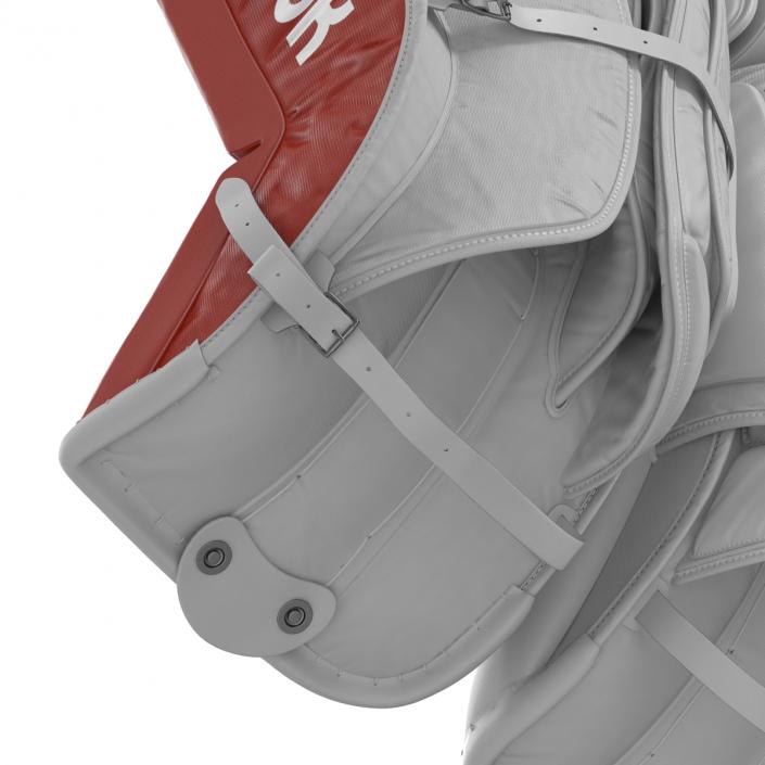 Hockey Goalie Leg Pads Reebok 3D model