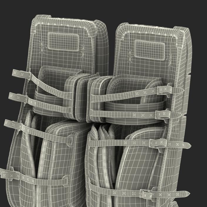 Hockey Goalie Leg Pads Reebok 3D model