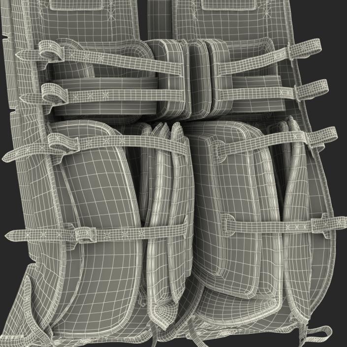 Hockey Goalie Leg Pads Reebok 3D model