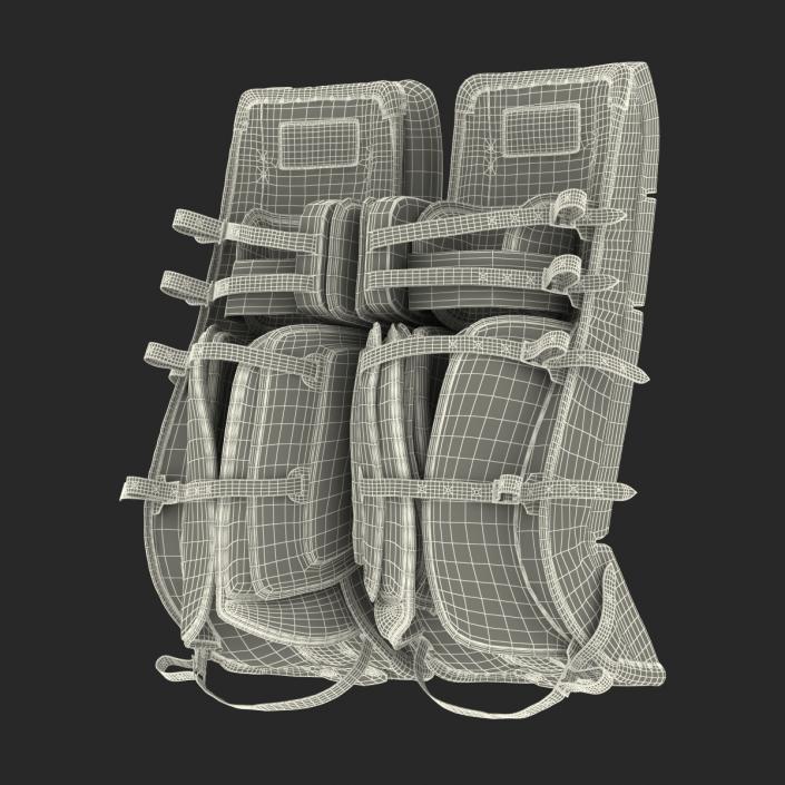 3D model Hockey Goalie Leg Pads Generic