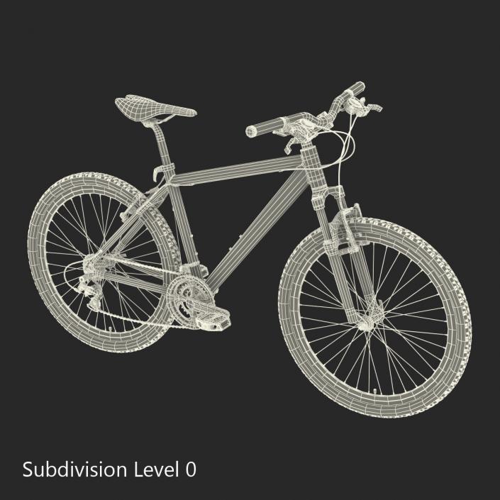 3D Mountain Bike Generic 2 model