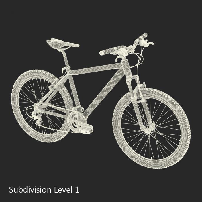 3D Mountain Bike Generic 2 model