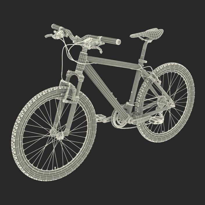 3D Mountain Bike Generic 2 model