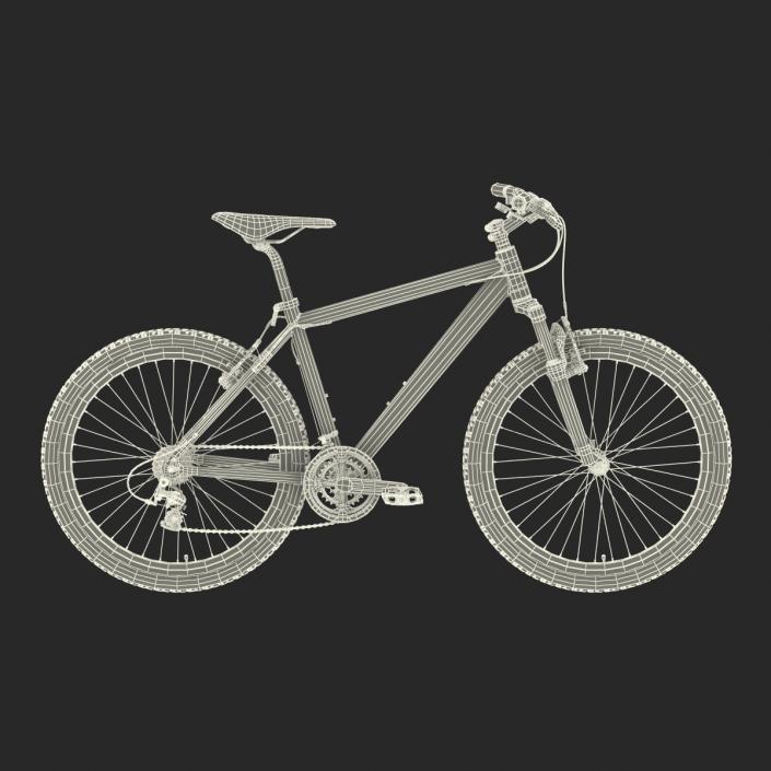 3D Mountain Bike Generic 2 model