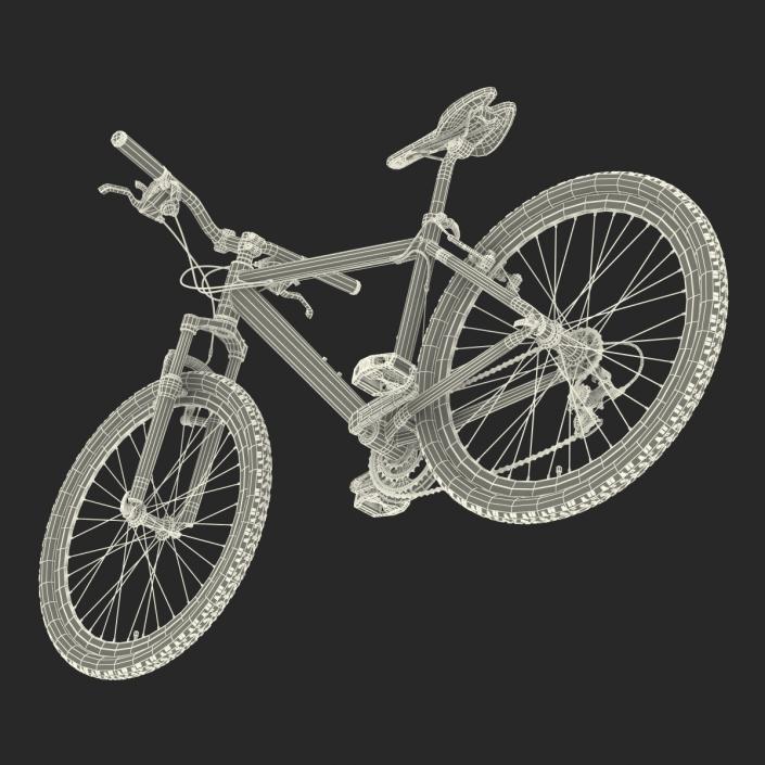 3D Mountain Bike Generic 2 model