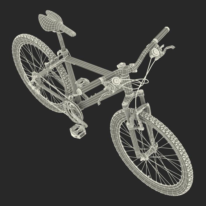 3D Mountain Bike Generic 2 model