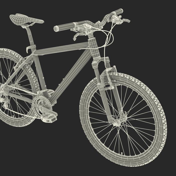 3D Mountain Bike Generic 2 model