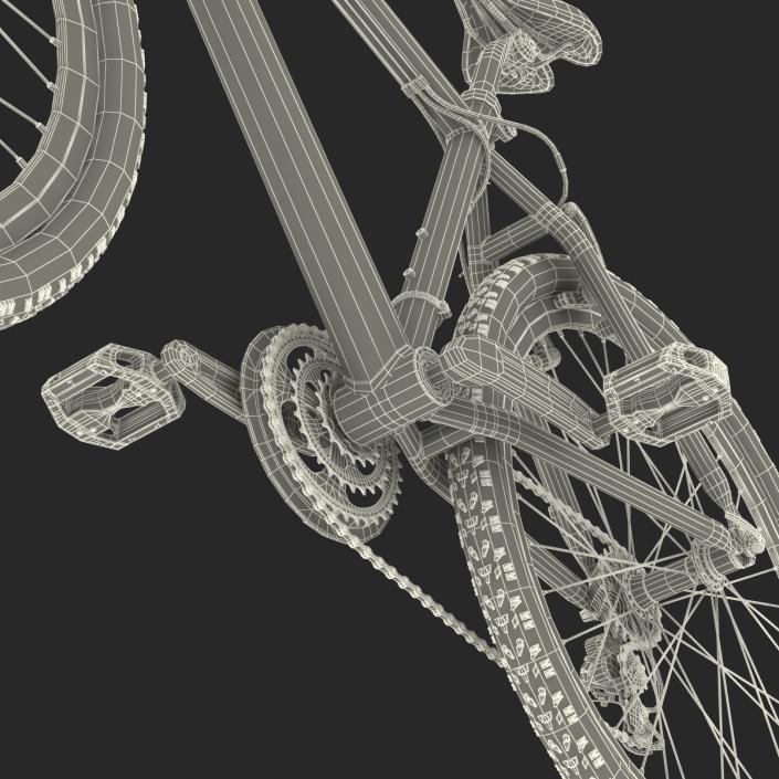 3D Mountain Bike Generic 2 model