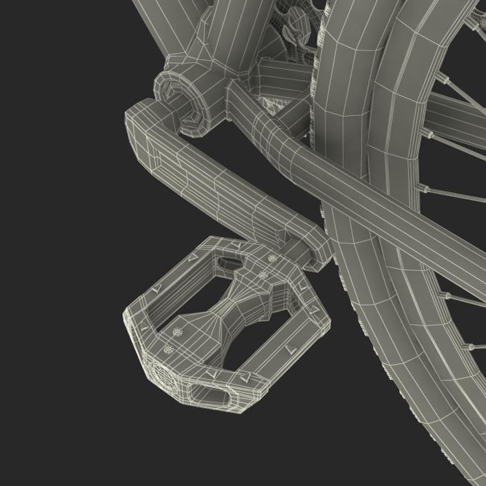 3D Mountain Bike Generic 2 model