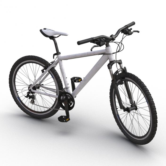 3D model Mountain Bike Generic 2 Rigged