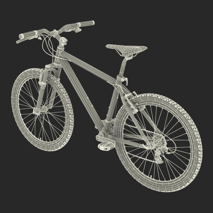 3D model Mountain Bike Generic 2 Rigged