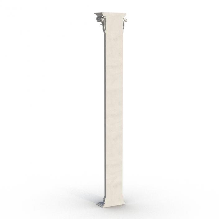 Column Corinthian Greco Roman 3D model