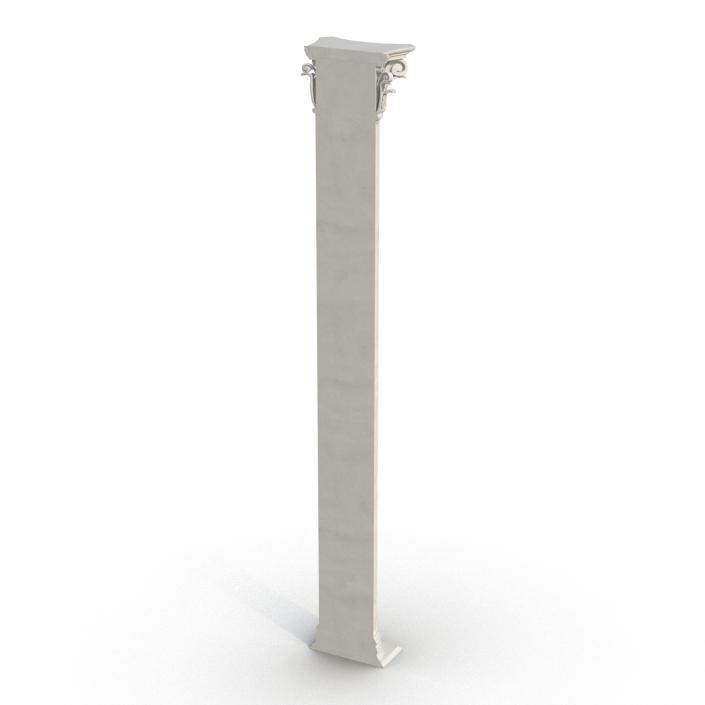 Column Corinthian Greco Roman 3D model