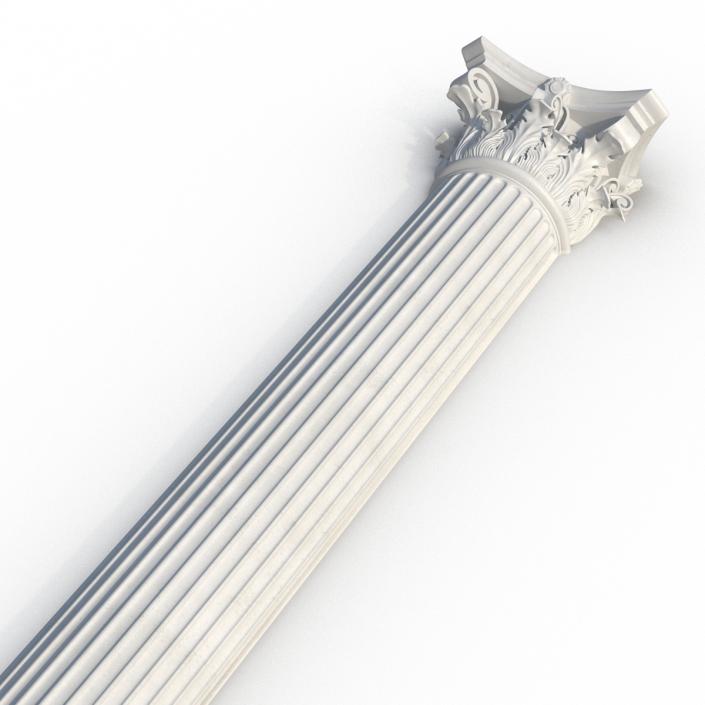 Column Corinthian Greco Roman 3D model