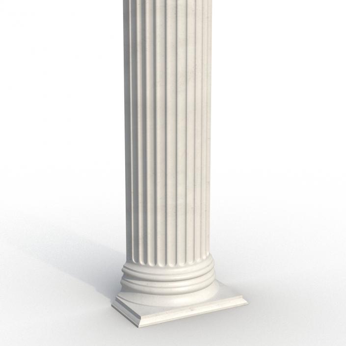 Column Corinthian Greco Roman 3D model