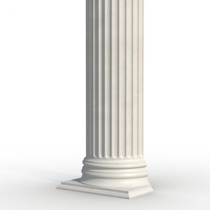 Column Corinthian Greco Roman 3D model