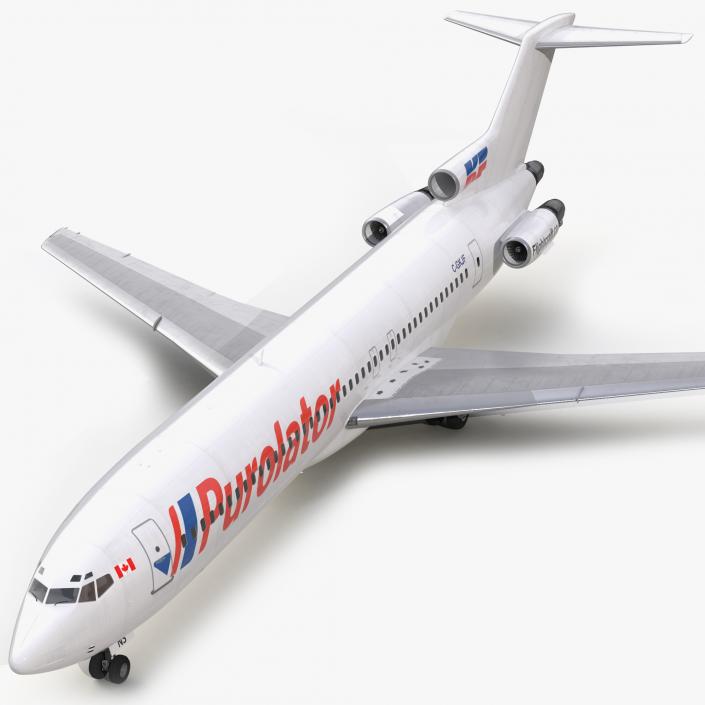 Boeing 727-200 Purolator Kelowna 3D