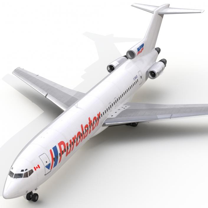 Boeing 727-200 Purolator Kelowna 3D