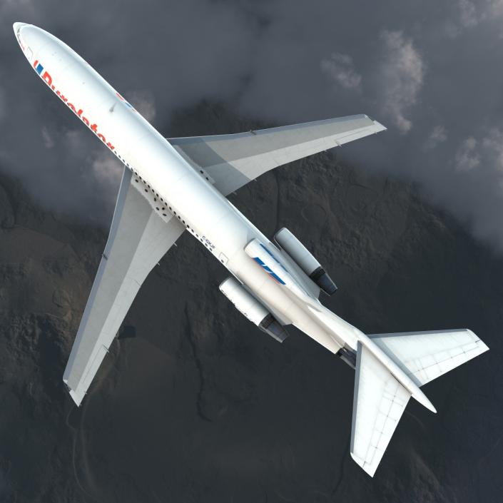 Boeing 727-200 Purolator Kelowna 3D