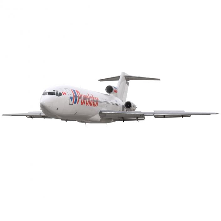 Boeing 727-200 Purolator Kelowna 3D