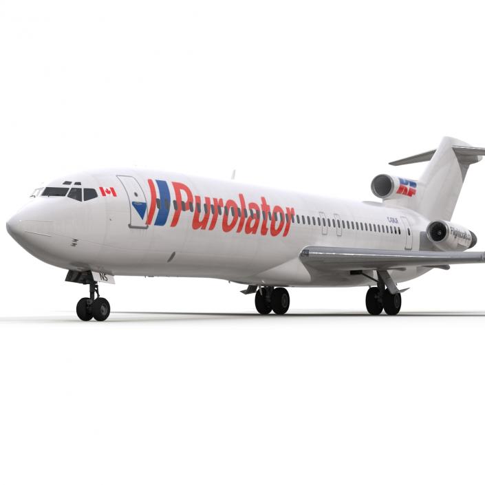 Boeing 727-200 Purolator Kelowna 3D