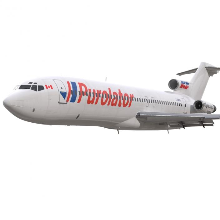 Boeing 727-200 Purolator Kelowna 3D