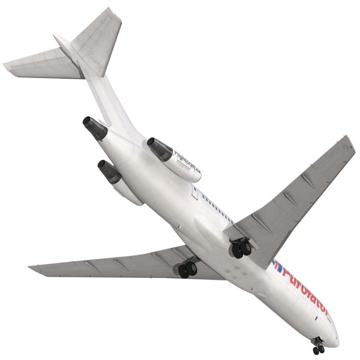 Boeing 727-200 Purolator Kelowna 3D