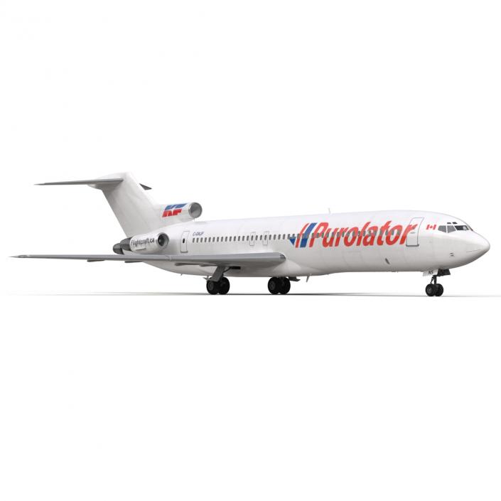 Boeing 727-200 Purolator Kelowna 3D