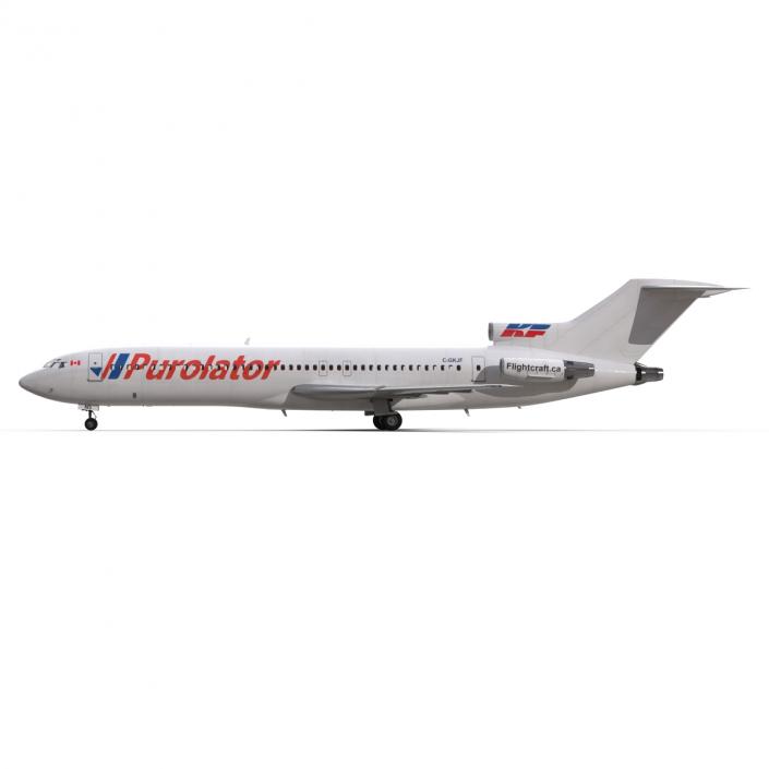 Boeing 727-200 Purolator Kelowna 3D