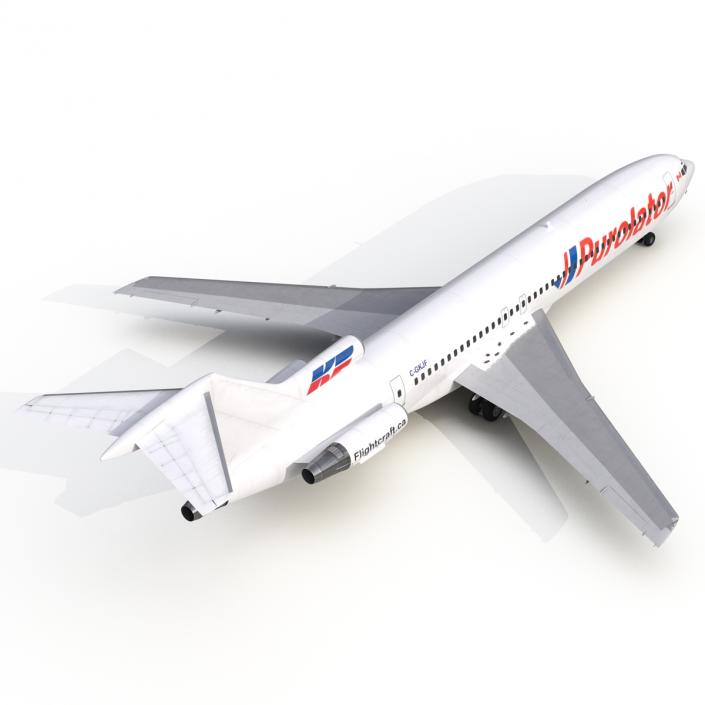 Boeing 727-200 Purolator Kelowna 3D