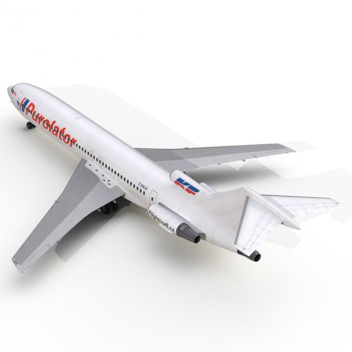 Boeing 727-200 Purolator Kelowna 3D