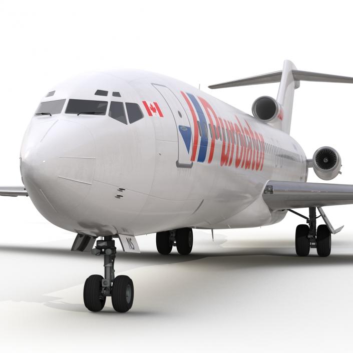 Boeing 727-200 Purolator Kelowna 3D