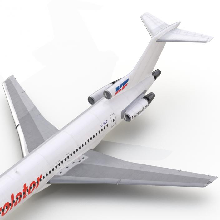 Boeing 727-200 Purolator Kelowna 3D