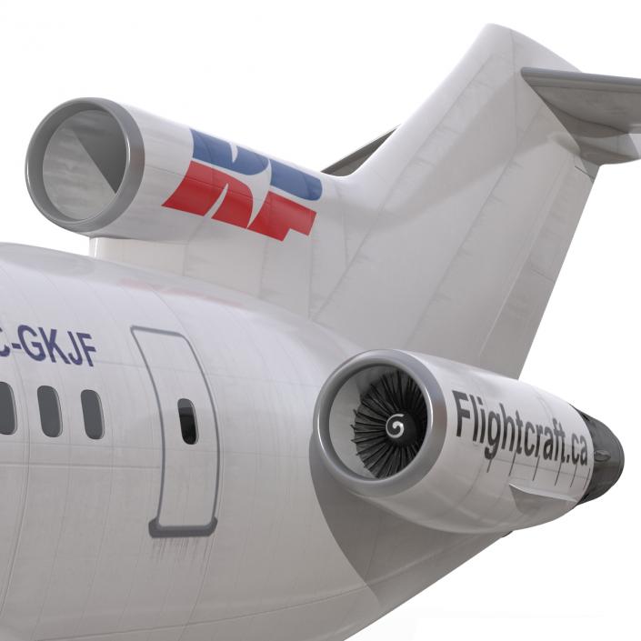 Boeing 727-200 Purolator Kelowna 3D