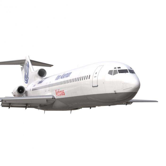 3D Boeing 727-200 Iran Aseman